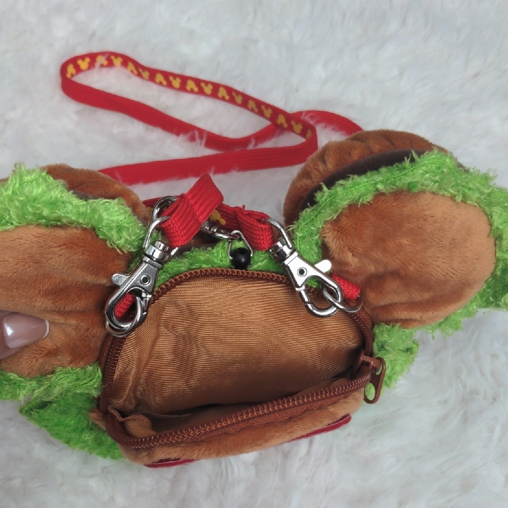 Tokyo Disney Resort Plush Mickey Burger Kids Crossbody Mini-bag - Picture 10 of 16